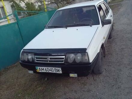 ВАЗ 21099 2005 в Днепре (Днепропетровске) на Automoto.ua Белый ВАЗ 21099, объемом двигателя 1.5 л и пробегом 200 тыс. км за 2000 $, фото 1 на Automoto.ua
