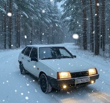 Белый ВАЗ 21099, объемом двигателя 1.5 л и пробегом 261 тыс. км за 1250 $, фото 1 на Automoto.ua