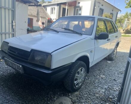 Белый ВАЗ 21099, объемом двигателя 0 л и пробегом 123 тыс. км за 900 $, фото 1 на Automoto.ua