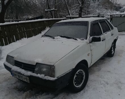 Білий ВАЗ 21099, об'ємом двигуна 1 л та пробігом 281 тис. км за 809 $, фото 1 на Automoto.ua