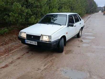 Білий ВАЗ 21099, об'ємом двигуна 1.5 л та пробігом 280 тис. км за 1100 $, фото 1 на Automoto.ua