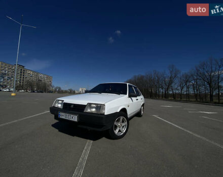 Белый ВАЗ 21099, объемом двигателя 1.6 л и пробегом 110 тыс. км за 1800 $, фото 1 на Automoto.ua