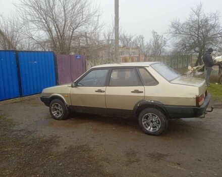 Бежевый ВАЗ 21099, объемом двигателя 1.5 л и пробегом 230 тыс. км за 1100 $, фото 2 на Automoto.ua