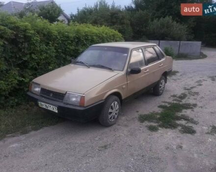Бежевый ВАЗ 21099, объемом двигателя 1.6 л и пробегом 100 тыс. км за 1650 $, фото 3 на Automoto.ua
