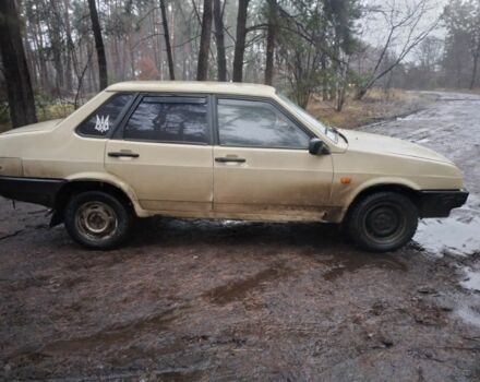 Бежевый ВАЗ 21099, объемом двигателя 1 л и пробегом 111 тыс. км за 829 $, фото 2 на Automoto.ua