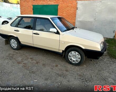 Бежевый ВАЗ 21099, объемом двигателя 1.3 л и пробегом 160 тыс. км за 1600 $, фото 1 на Automoto.ua