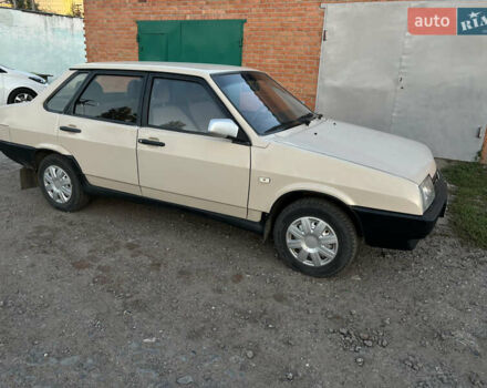 Бежевый ВАЗ 21099, объемом двигателя 1.3 л и пробегом 160 тыс. км за 1600 $, фото 1 на Automoto.ua