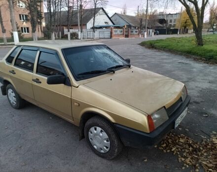 Бежевый ВАЗ 21099, объемом двигателя 1.5 л и пробегом 92 тыс. км за 1191 $, фото 2 на Automoto.ua
