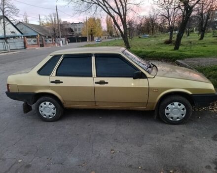 Бежевый ВАЗ 21099, объемом двигателя 1.5 л и пробегом 92 тыс. км за 1191 $, фото 3 на Automoto.ua