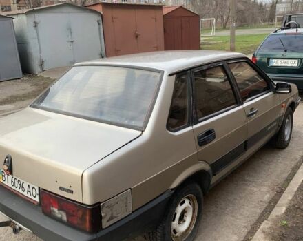 Бежевый ВАЗ 21099, объемом двигателя 1.5 л и пробегом 220 тыс. км за 1000 $, фото 4 на Automoto.ua