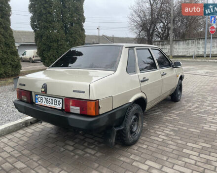 Бежевый ВАЗ 21099, объемом двигателя 1.6 л и пробегом 205 тыс. км за 2000 $, фото 2 на Automoto.ua