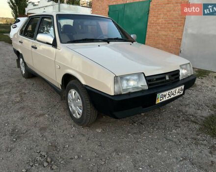 Бежевый ВАЗ 21099, объемом двигателя 1.3 л и пробегом 160 тыс. км за 1600 $, фото 1 на Automoto.ua