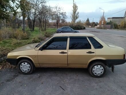 Бежевый ВАЗ 21099, объемом двигателя 1.5 л и пробегом 92 тыс. км за 1191 $, фото 1 на Automoto.ua