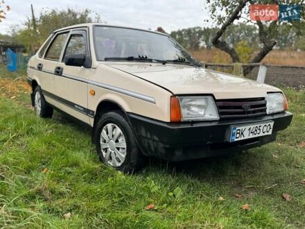 Бежевый ВАЗ 21099, объемом двигателя 1.6 л и пробегом 92 тыс. км за 1300 $, фото 1 на Automoto.ua