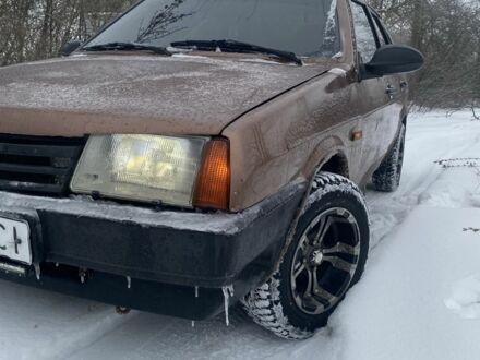 Бежевый ВАЗ 21099, объемом двигателя 1.5 л и пробегом 230 тыс. км за 1250 $, фото 1 на Automoto.ua