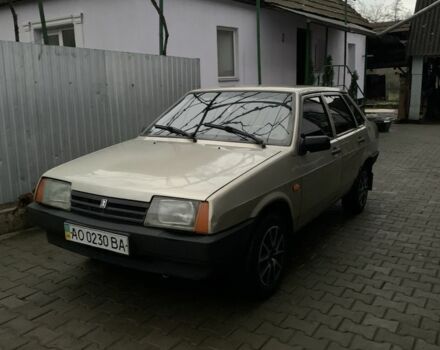 Бежевый ВАЗ 21099, объемом двигателя 1.6 л и пробегом 500 тыс. км за 1550 $, фото 1 на Automoto.ua