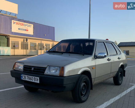 Бежевый ВАЗ 21099, объемом двигателя 1.6 л и пробегом 200 тыс. км за 2200 $, фото 1 на Automoto.ua