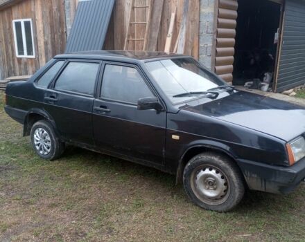 Чорний ВАЗ 21099, об'ємом двигуна 1 л та пробігом 350 тис. км за 831 $, фото 1 на Automoto.ua