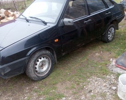 Чорний ВАЗ 21099, об'ємом двигуна 1 л та пробігом 350 тис. км за 831 $, фото 2 на Automoto.ua
