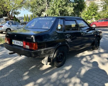 Черный ВАЗ 21099, объемом двигателя 1.5 л и пробегом 166 тыс. км за 1800 $, фото 4 на Automoto.ua