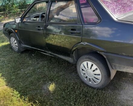 Черный ВАЗ 21099, объемом двигателя 1.6 л и пробегом 157 тыс. км за 1000 $, фото 3 на Automoto.ua