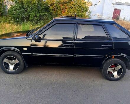 Черный ВАЗ 21099, объемом двигателя 1.1 л и пробегом 15 тыс. км за 1000 $, фото 6 на Automoto.ua