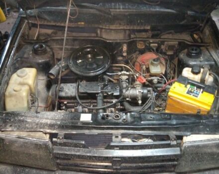 Черный ВАЗ 21099, объемом двигателя 1.5 л и пробегом 240 тыс. км за 667 $, фото 1 на Automoto.ua