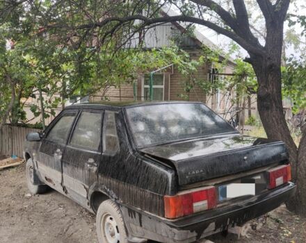 Черный ВАЗ 21099, объемом двигателя 1.5 л и пробегом 49 тыс. км за 510 $, фото 1 на Automoto.ua