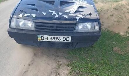 Чорний ВАЗ 21099, об'ємом двигуна 2 л та пробігом 80 тис. км за 2000 $, фото 1 на Automoto.ua