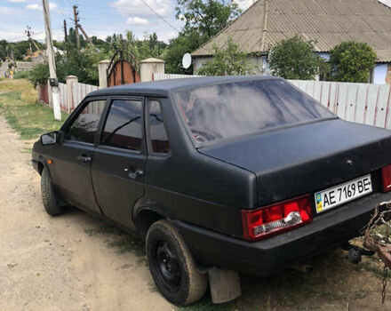 Черный ВАЗ 21099, объемом двигателя 1.6 л и пробегом 135 тыс. км за 622 $, фото 2 на Automoto.ua