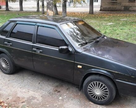 Черный ВАЗ 21099, объемом двигателя 1.5 л и пробегом 999 тыс. км за 850 $, фото 4 на Automoto.ua