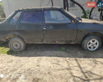 Чорний ВАЗ 21099, об'ємом двигуна 1.29 л та пробігом 80 тис. км за 300 $, фото 1 на Automoto.ua