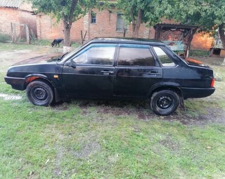 Черный ВАЗ 21099, объемом двигателя 0 л и пробегом 41 тыс. км за 833 $, фото 5 на Automoto.ua
