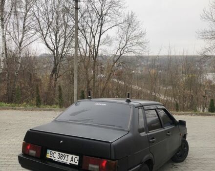Черный ВАЗ 21099, объемом двигателя 1.5 л и пробегом 90 тыс. км за 1300 $, фото 1 на Automoto.ua