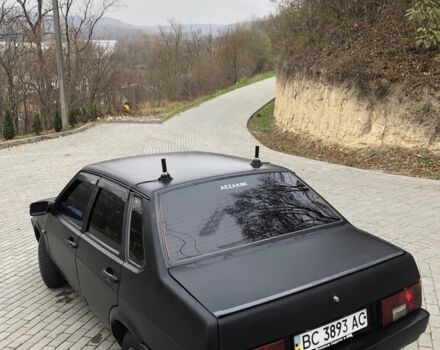 Черный ВАЗ 21099, объемом двигателя 1.5 л и пробегом 90 тыс. км за 1300 $, фото 6 на Automoto.ua
