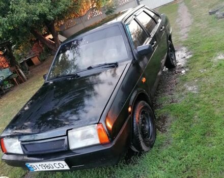 Черный ВАЗ 21099, объемом двигателя 0 л и пробегом 41 тыс. км за 833 $, фото 1 на Automoto.ua