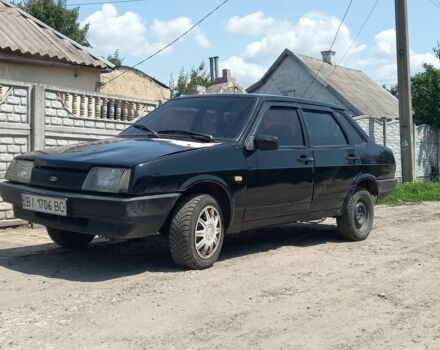 Черный ВАЗ 21099, объемом двигателя 1.5 л и пробегом 3 тыс. км за 650 $, фото 4 на Automoto.ua