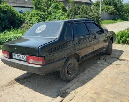 Черный ВАЗ 21099, объемом двигателя 1.5 л и пробегом 3 тыс. км за 650 $, фото 7 на Automoto.ua