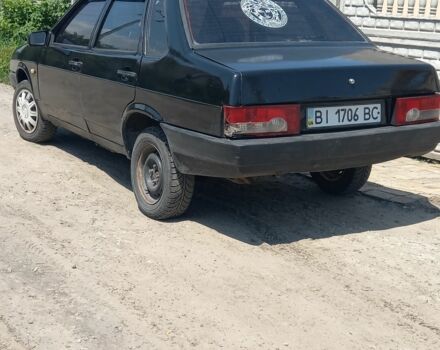 Черный ВАЗ 21099, объемом двигателя 1.5 л и пробегом 3 тыс. км за 650 $, фото 5 на Automoto.ua