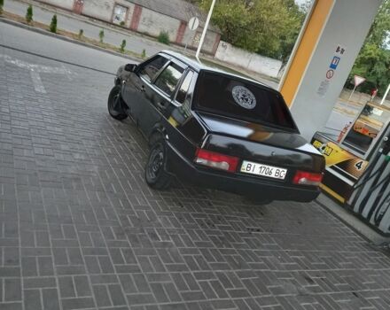 Черный ВАЗ 21099, объемом двигателя 1.5 л и пробегом 3 тыс. км за 650 $, фото 1 на Automoto.ua