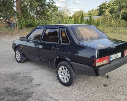 Черный ВАЗ 21099, объемом двигателя 1.5 л и пробегом 150 тыс. км за 1300 $, фото 2 на Automoto.ua