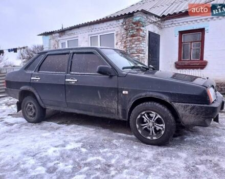 ВАЗ 21099 1998 в Новоукраинке на Automoto.ua Черный ВАЗ 21099, объемом двигателя 1.5 л и пробегом 200 тыс. км за 2000 $, фото 4 на Automoto.ua