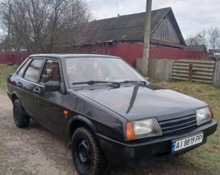 Черный ВАЗ 21099, объемом двигателя 1.5 л и пробегом 230 тыс. км за 1108 $, фото 4 на Automoto.ua