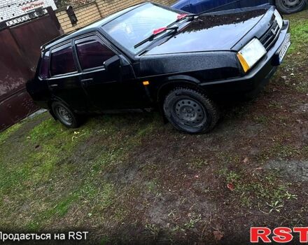 Черный ВАЗ 21099, объемом двигателя 1.5 л и пробегом 190 тыс. км за 1800 $, фото 2 на Automoto.ua