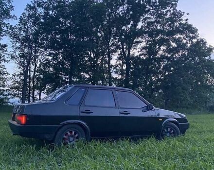 Чорний ВАЗ 21099, об'ємом двигуна 1.5 л та пробігом 250 тис. км за 1600 $, фото 6 на Automoto.ua