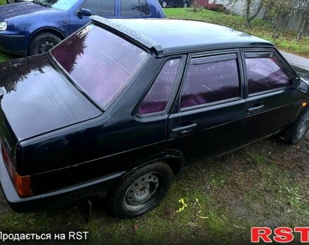 Черный ВАЗ 21099, объемом двигателя 1.5 л и пробегом 190 тыс. км за 1800 $, фото 3 на Automoto.ua