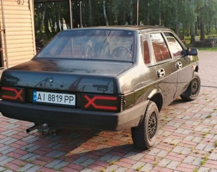 Черный ВАЗ 21099, объемом двигателя 1.5 л и пробегом 230 тыс. км за 1108 $, фото 1 на Automoto.ua