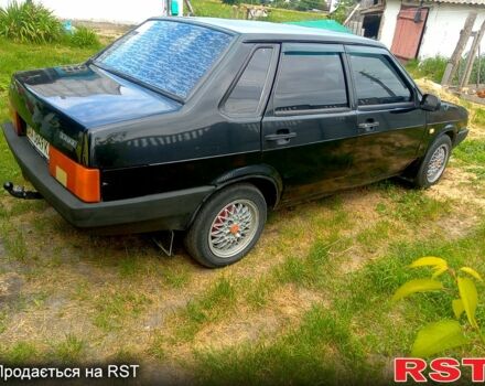 Черный ВАЗ 21099, объемом двигателя 1.5 л и пробегом 200 тыс. км за 1000 $, фото 6 на Automoto.ua