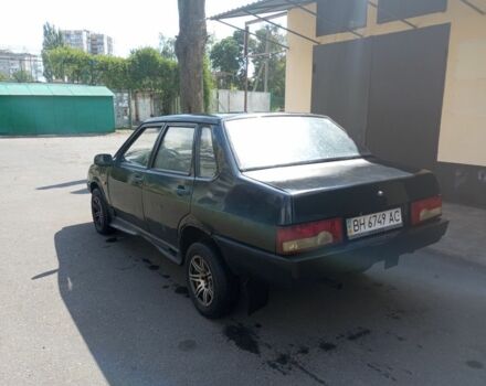 Черный ВАЗ 21099, объемом двигателя 1 л и пробегом 250 тыс. км за 650 $, фото 2 на Automoto.ua