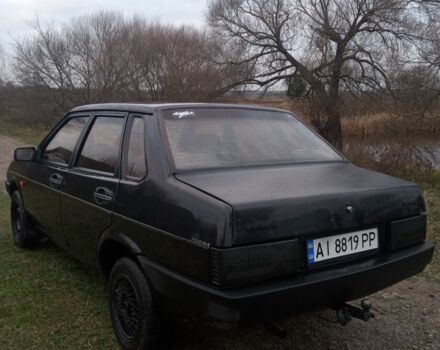 Черный ВАЗ 21099, объемом двигателя 1.5 л и пробегом 230 тыс. км за 1108 $, фото 5 на Automoto.ua